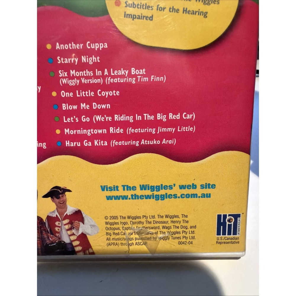 The Wiggles It's a Wiggly Wiggly World Dvd Rolf Harris Tested Works 2005 - Picture 7 of 10